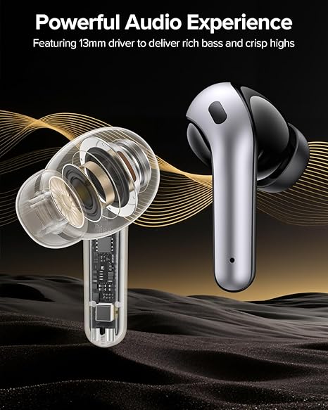 Bluetooth True Wireless Earbuds 60hrs Playback