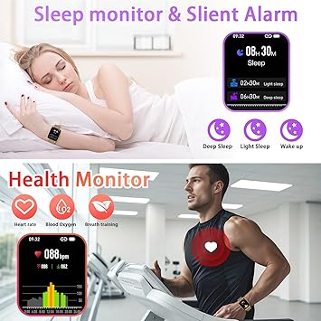 Smart Watch for Women Men Fitness: Android and Iphone